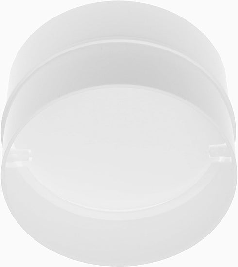 4" Inch Back Draft Blocker, Backdraft Damper Dryer Vent Hose, Inline Extractor Fan Vent Back Draught Shutter