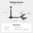 NEEWER 9.8"/25cm Adjustable Magic Arm with Super Clamp, 1/4" & 3/8" Threads, 1/4" Screws for Flash/LED Light/Microphone/Monitor, Compatible with S...