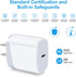 USB C Pixel 7 Fast Charger Type C Charging Block for Google Pixel 8a 8 Pro 7a 7 Pro 7 6a 6 Pro 5a,20W PD 3.0 USB C Wall Charger Box Cube Power Ada...
