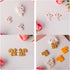 Fchil Squirrel Mushroom Clay Cutters for Earring Making, Pumpkin Pine Nuts Clay Molds, 26 Pcs Fall Polymer Clay Cutters for Jewelry Making...