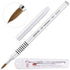 PANA 3D Kolinsky Acrylic Nail Art Sculpture Brush with Silver Metal Non-Slip Grip Handle for Manicures 3D Nail Art Flower Designs (Size #5)...