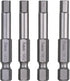 Mayhew Tools 19462-4 Metric Hex Power Bit, 5mm x 2", 4-Pack...