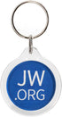 Round Jw.org No Blood Double Sided Key Chain-20 Pieces Pack...