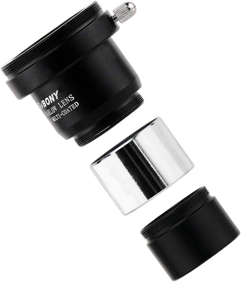 SVBONY Barlow Lens 2X, 1.25 inch Barlow Lens with Multi Coated Broadband Green Film, Telescope Accessories with M42 Thread for Telescope Eyepiece...