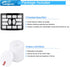 Leadaybetter Filter Replacement for Shark Rotator Pro Lift-Away NV500, NV501, NV502, NV505, NV552, NV642, UV560, ZU780, ZU782, ZU785. Compare to P...