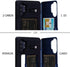 TORU CX PRO Case for Galaxy Note 10 Plus / 10 Plus 5G, with Card Holder | Slim Protective Cover with Hidden Cards Wallet Flip Slot Compartment Kic...