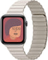 INI Compatible with Apple Watch Band 49mm 45mm 44mm 42mm 41mm 40mm 38mm - Adjustable Leather Strap with Magnetic Closure System for iWatch Series ...