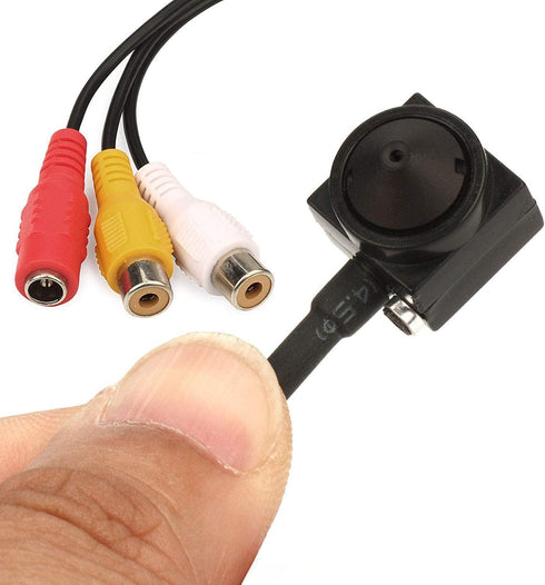 Vanxse® CCTV Hd Mini Spy Pinhole Security Camera 1000tvl Hidden Mini CCTV Surveillance Camera Indoor/Outdoor (VS-TN007)...