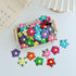 Handmade 100 Pcs Lovely Mulberry Paper Flowers 30x30mm Scrapbooking Wedding DIY Craft Supplies Card Paper Flowers Craft Projects (10 Colors)...