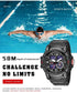 AIMES Men's Watches Outdoor Sports Waterproof Military Watch Tactical Digital Analog Wrist Watch Date Multi Function Led Large Face Alarm Stopwatc...
