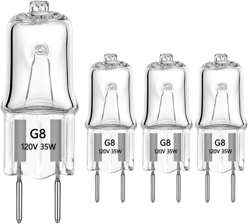 Halogen Light Bulb for GE Microwave Oven - Samsung Elite Maytag Over The Stove Range Microwave, Stove Light Bulb for GE Microwave,35W Replaces WB2...