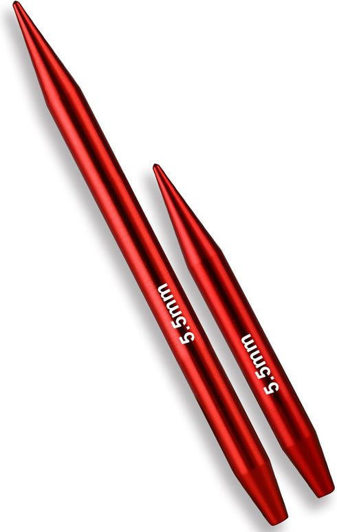 Interchangeable Circular Knitting Needles Accessories for Arthritic Hands, Round Aluminum Kit Suitable for Knitter Enthusiasts?5.5mm)...
