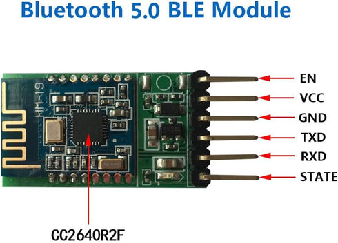 DSD TECH HM-19 Bluetooth 5.0 BLE Module with CC2640R2F Compatible for DIY......