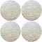 Saleen Round Placemat Bundle (Ecru Light, Set of 4) (4 Items)...