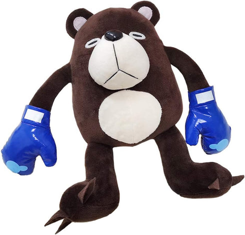 Anime Bear Stuffed Animal Brown Bear Plush Cartoon Figure for Kids 9.8 inches...