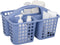 Cleaning caddy bucket Plastic Storage Shower Caddy Basket with Handle for Garden, Cleaning Supplies, Dark blue...