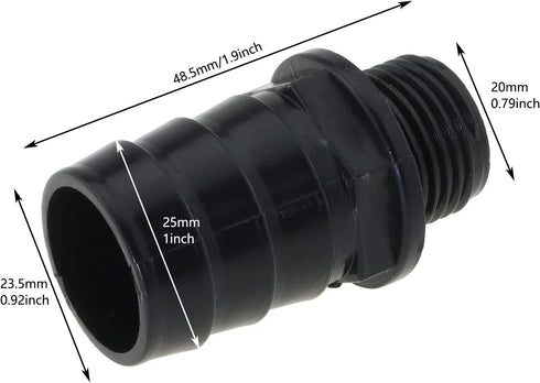 5IN1 Nozzles Kit for Fountain Pump, Aquarium, Fish Tank, Pond, Hydroponics, Statuary Accessories 5 Sizes...