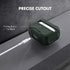 AhaStyle AirPods Pro Case Cover Rugged Hard Shell Protective Case Cover Accessories Shockproof Compatible with Apple AirPods Pro 2019(Midnight Gre...