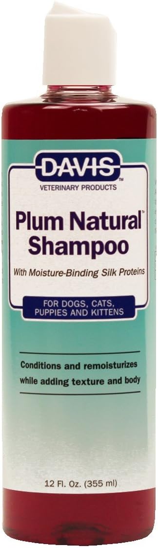 Davis PNS12 Plum Natural Pet Shampoo, 12 oz...