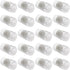 Othmro 100Pcs 5ml Plastic Bottles Lab Cylindrical Chemical Reagent Bottle Wide Mouth Laboratory Reagent Polyethylene Bottle Sample Sealing Liquid ...
