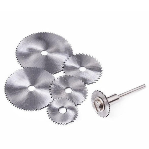 7pcs/Set, Mini Circular Saw Blades, Electric Grinding Cutting Discs, Wood Cutting Discs, Rotary Tools Accessories for Electric Metal Cutters and P...