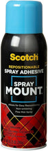 Scotch 6065 Spray Mount Adhesive, Repositionable,10.25 oz....