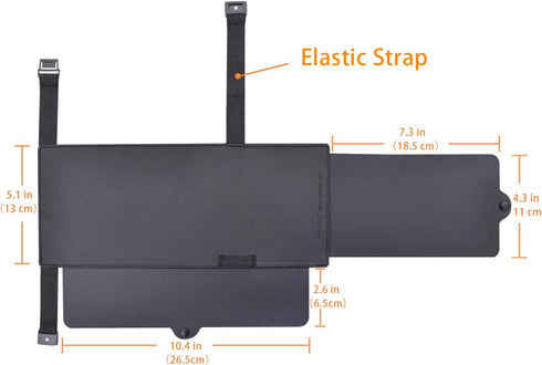 Car Visor Anti-Glare Sunshade Extender for Front Seat Driver or Passenger - 1 Piece...