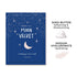 FACETORY Moon Velvet Moisturizing Cream with Jojoba Oil Sheet Mask - Moisturizing, Brightening, and Anti-Aging (Pack of 5)...