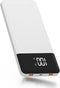Portable Charger?10000mAh Power Bank with LED Digital Display?2 USB 1Type-C PD 37W 5V3A Qc3.0 Fast Charging Power Bank for Samsung Google Pixel LG...
