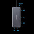 CF Card Reader,USB 3.0 to Compact Flash Memory Card Reader Adapter 5Gbps Read 5 Cards Simultaneously for SDXC, SDHC, SD, Micro SDXC, Micro SD, Mic...