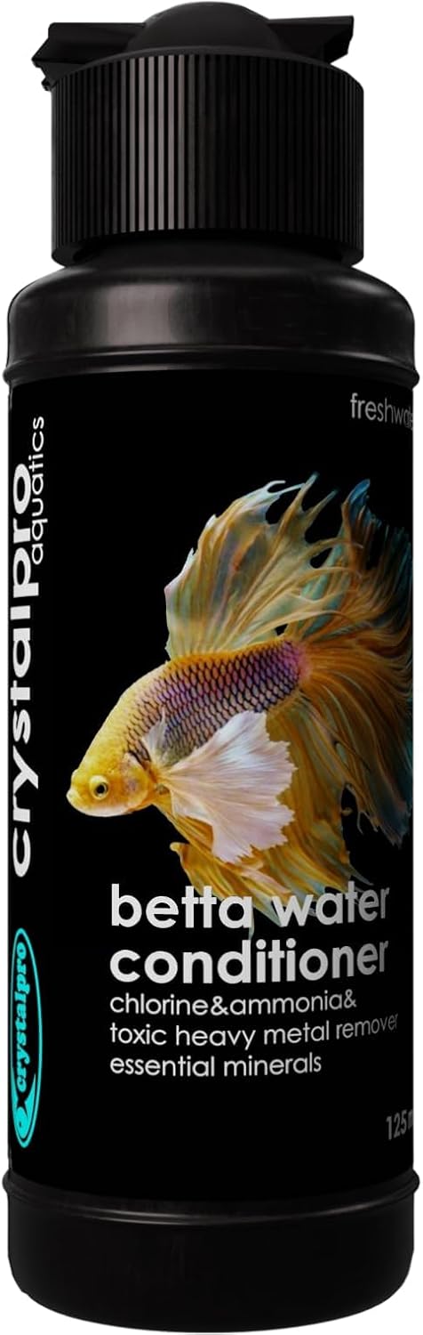 Betta Water Conditioner 4.22 Oz - Treats 660 Gallons - Neutralizes Chlorine and Ammonia Concentrated Betta Fish Water Conditioner for Betta Fish T...