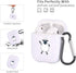 MAYCARI Cute Sheep Case for AirPods 2&1 with Keychain,?White? Animals Design Protective Soft TPU Cover Compatible with Apple AirPods Charging Case...