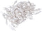 BQLZR White Unpainted Architectural 1:75 Scale Model Figures for Placed on Cakes, Railway Models, Building models, Dioramas,6 Types of poses,Make ...