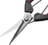 Garden Shears 7.2” Sharp Japanese Stainless Steel Blade, Precision Pointed Hand Garden Scissors for Trimming, Harvesting, Spring Loaded Lightweigh...