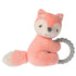 Mary Meyer Soft Baby Rattle with Soothing Teether Ring, 6-Inches, Sweet-n-Sassy Fox...