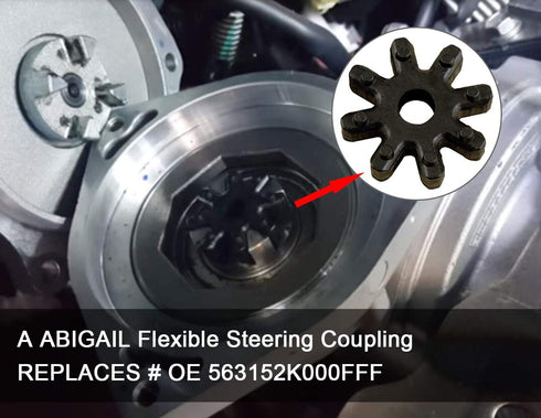 Flexible Steering Coupling Steering Column MDPS Motor For Sonata Elantra Santa Fe Azera Veloster Kia Soul Optima Forte Cadenza Replaces 56330-4Z00...