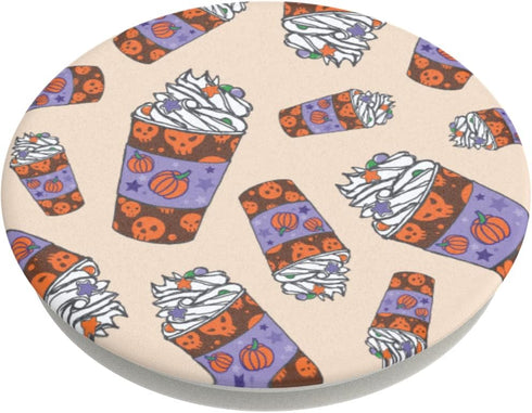 PopSockets Phone Grip with Expanding Kickstand, Halloween PopGrip - Pumpkin Spice...