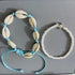 2 Pcs Shell Anklets for Women White Beaded Ankle Bracelets Adjustable Ankle Bracelets Summer Beach Jewelry for Teen Girls...
