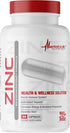 Zinc Supplement by Metabolic Nutrition, 75mg, 90 Zinc Capsules, Supports Immune System Function w/Zinc Oxide...