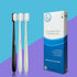 3PCS PureSoft Eco Toothbrush, 20000 Ultra Soft, Micro Nano Bristles, BPA-Free, Lightweight, with Travel Case, for Sensitive Gums, Pregnant Women, ...