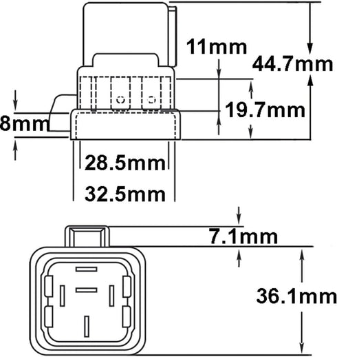 HELLA 007794301 12V 5 Pin, Mini ISO Relay with Weatherproof Cover...