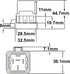HELLA 007794301 12V 5 Pin, Mini ISO Relay with Weatherproof Cover...