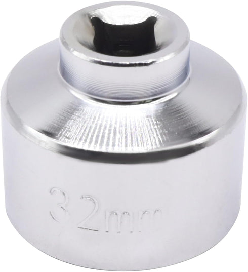 32mm Oil Filter Socket Compatible with Ecotec,Compatible with TDI,Compatible with VW,Compatible with GM,Compatible with Audi,Compatible with BMW,C...