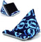 Phone Holder for Desk Phone Pillow Stand for iPhone 15 16 pro, Handmade Fabric Phone Stands Bean Bag Phone Holder for iPhone 13 (Blue)...