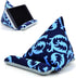 Phone Holder for Desk Phone Pillow Stand for iPhone 15 16 pro, Handmade Fabric Phone Stands Bean Bag Phone Holder for iPhone 13 (Blue)...