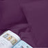 INSSL Mulberry Silk Pillowcase fr Hair and Skin Health, Natural Silk Pillow Cover with Hidden Zipper Both Side Silk1 pcs (Dark Purple, Queen 20"x ...