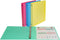 C-Line 3-Ring Poly Binder with Inner Pocket, Letter Size, 1-Inch Capacity, Color May Vary, 1 Binder (31710)...
