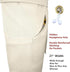 Medium Thick 100% Cotton Canvas, Kitchen Artist Apron for Chef, BBQ & Grill, 6 Deep Pockets with 1 Zipper Pocket, M-XXL, 27"X31"...