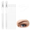 Eyebrow Microblading Marker Pens, 2pcs Skin Marker Pen Eyebrow Makeup Position Mapping Mark Tools Eyebrow Mapping Pen Stencil with 4 replacement r...