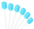 (50 Pack) Disposable Mouth Swabs Sponge - Unflavored & Sterile Oral Swabs Dental Swabsticks for Mouth Cleaning(Contains Tooth Powder)...